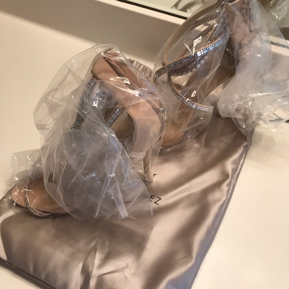 NWT JLo Harlee Suede Heels by Giuseppe Zanotti - Picture 5 of 8